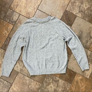H&M Light gray long sleeve sweater